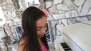 Pppxx - Ebony teen gf fucked on piano hot video