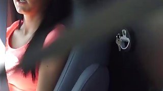 Karalasxs - Hot babe sabrina gets cuffed and fucked inside car hot video