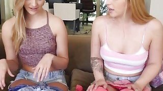 Janmoni Xxx Video - Two sexy chicks try out new lingerie and indulge in hot lesbian ...