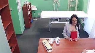 18virginitysex Com - Slim patient bangs doctor in office hot video