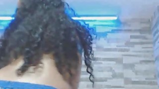 Xwwexxx - Curly haired ebony babe has hardcore sex on bunk bed hot video