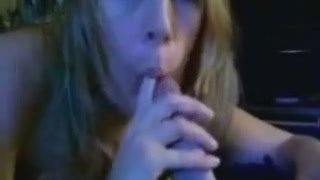 Xxxxxpw - Blonde Girlfriend Gives an Awesome Blowjob hot video