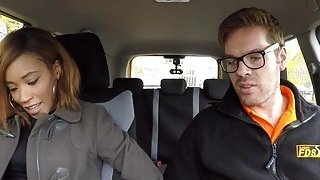 Zzcxxx - Newbie ebony bangs in first driving class hot video